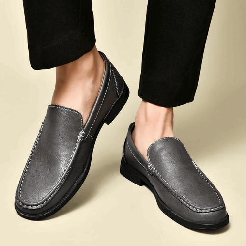 THE MASSIMO LOAFER - GRIJS