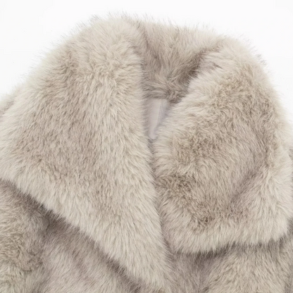 MALKOVA - Oversized Fur Coat