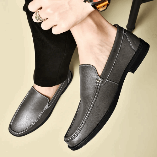 THE MASSIMO LOAFER - GRIJS