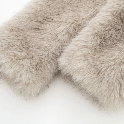 MALKOVA - Oversized Fur Coat