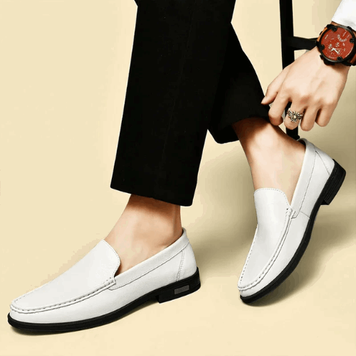 THE MASSIMO LOAFER - WIT