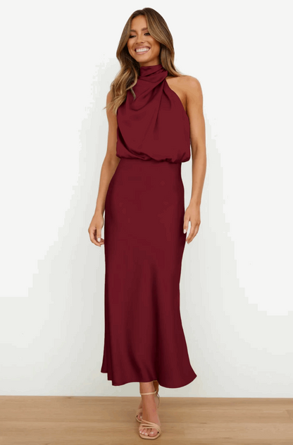 THE LARISSA DRESS - ROOD