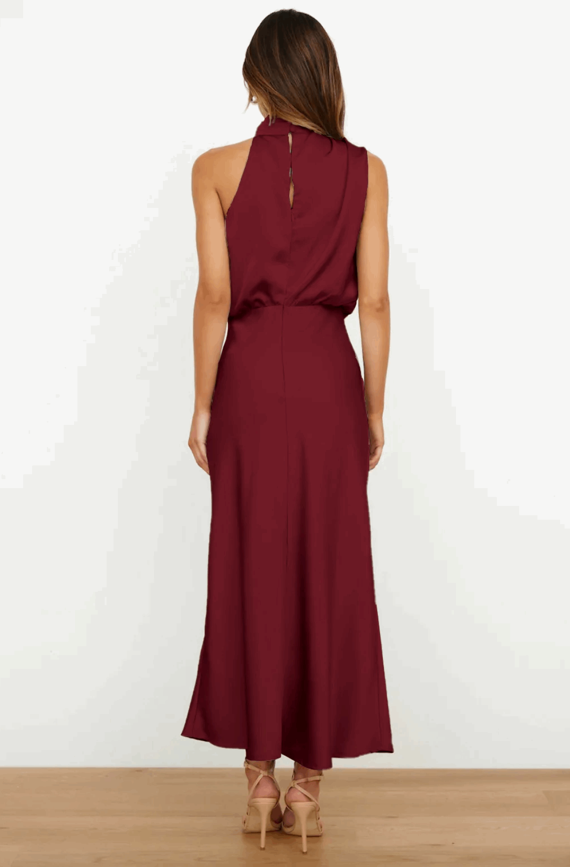 THE LARISSA DRESS - ROOD