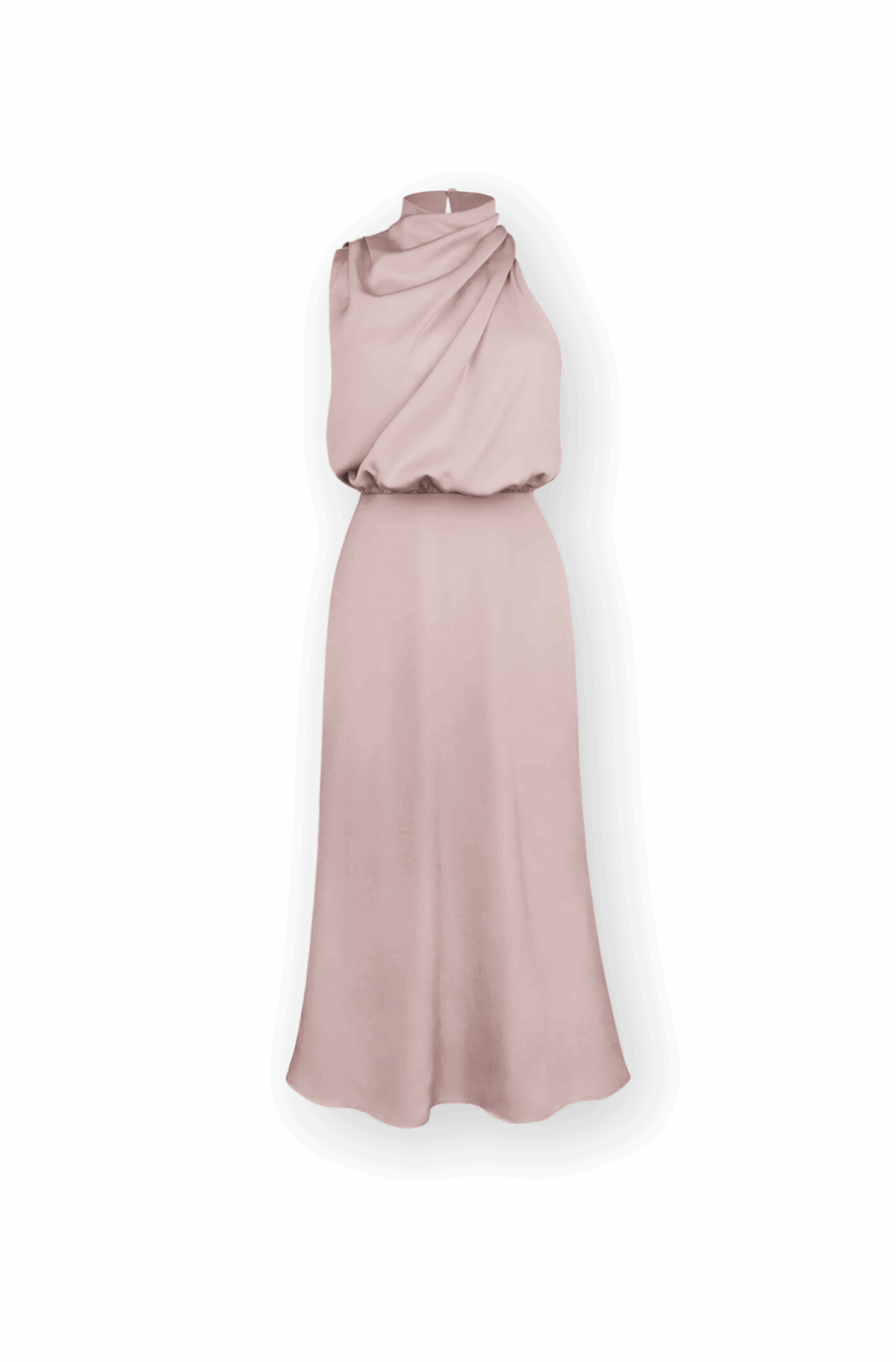 THE LARISSA DRESS - LICHT ROZE