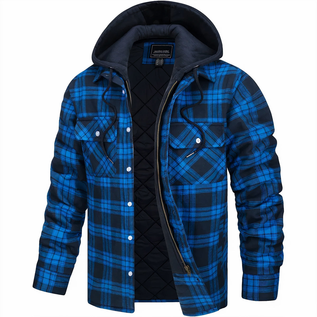 ROBIN | Checkered lumberjack jacket